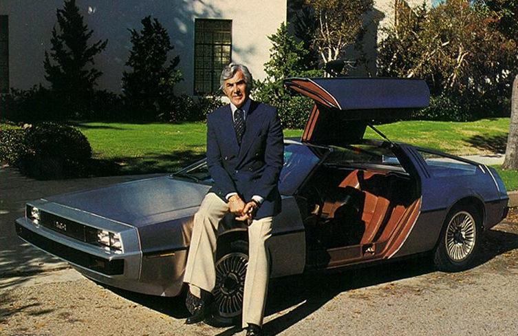 Pictured below is Pontiac's former goldenboy John DeLorean in marketing