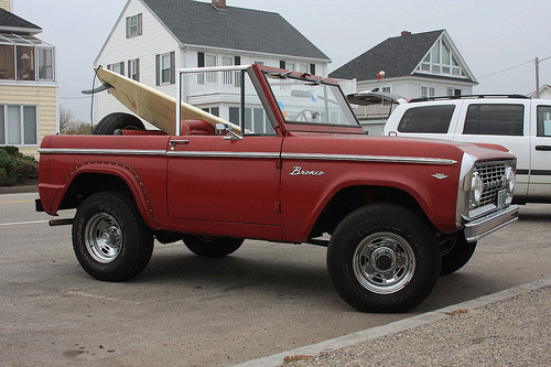 Through five successive generations Ford's Bronco provided a more brutish 