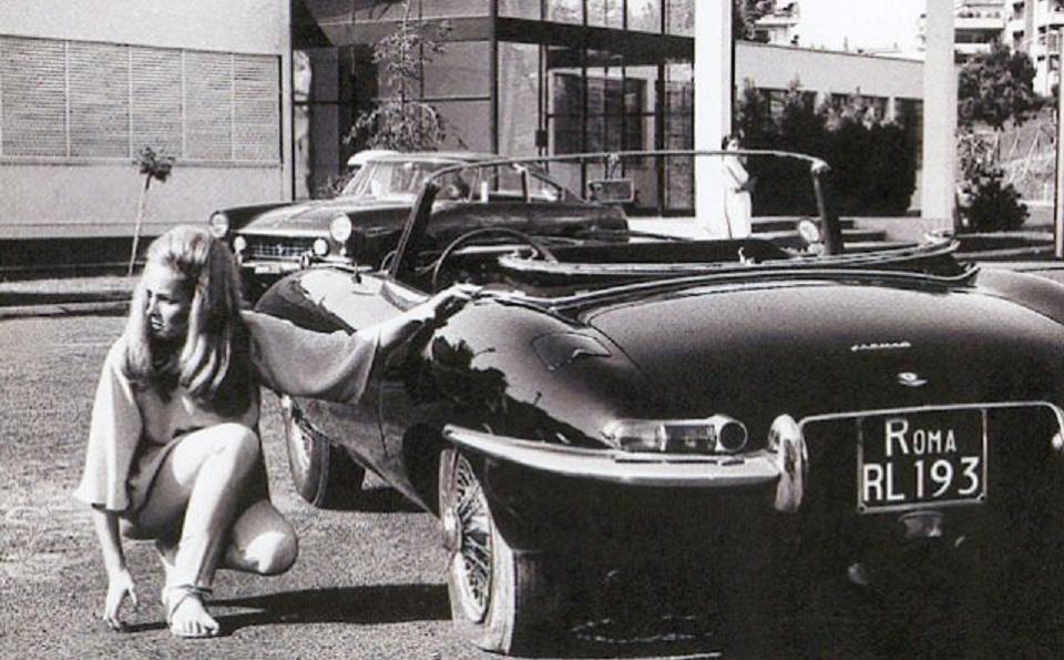 Jaguar E Type advertisement 1961 The Flat Tyre